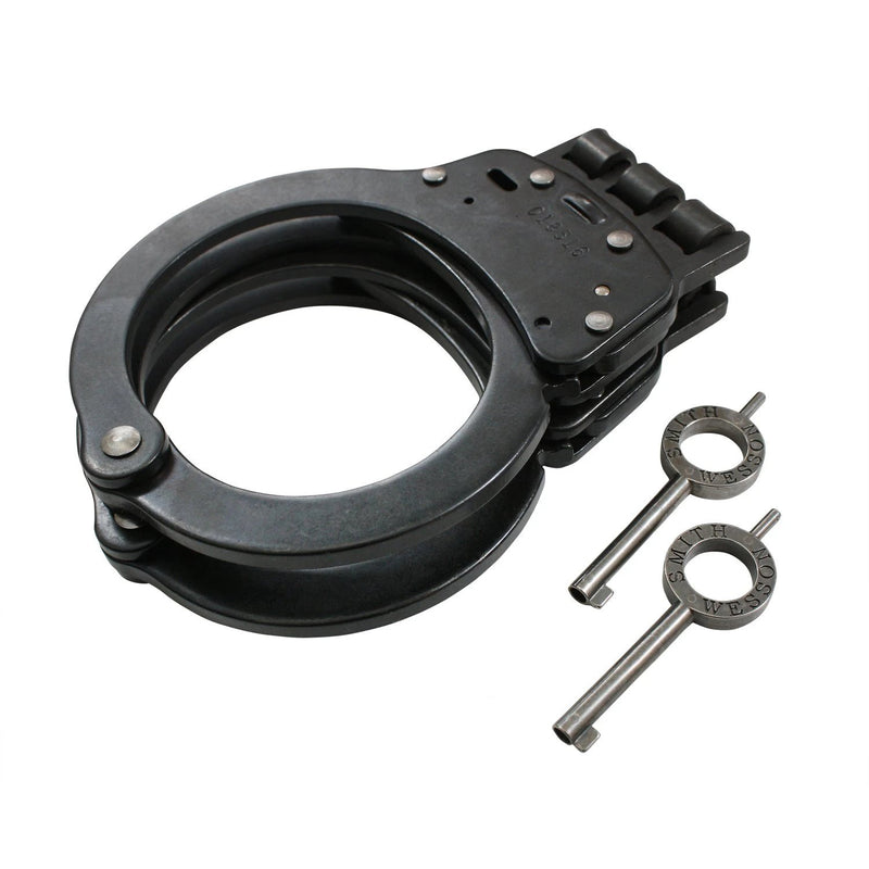 Smith & Wesson Hinged Handcuffs Carbon Steel meet  NILEC and NJI Specs