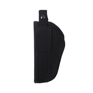 Rothco Police Holster – Heavy-Duty Webbing with Leatherette Lining