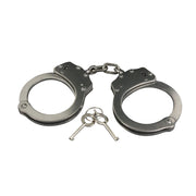 Rothco Stainless Steel Handcuffs Double Lock Cuffs for Law Enforcement