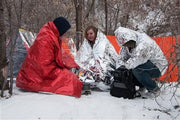 Reflective Tube Tent - Emergency Zone