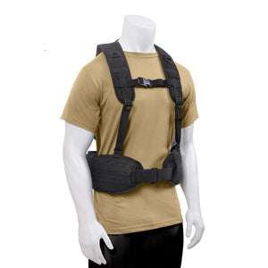 Rothco Battle Harness – Padded MOLLE Load-Bearing Suspenders