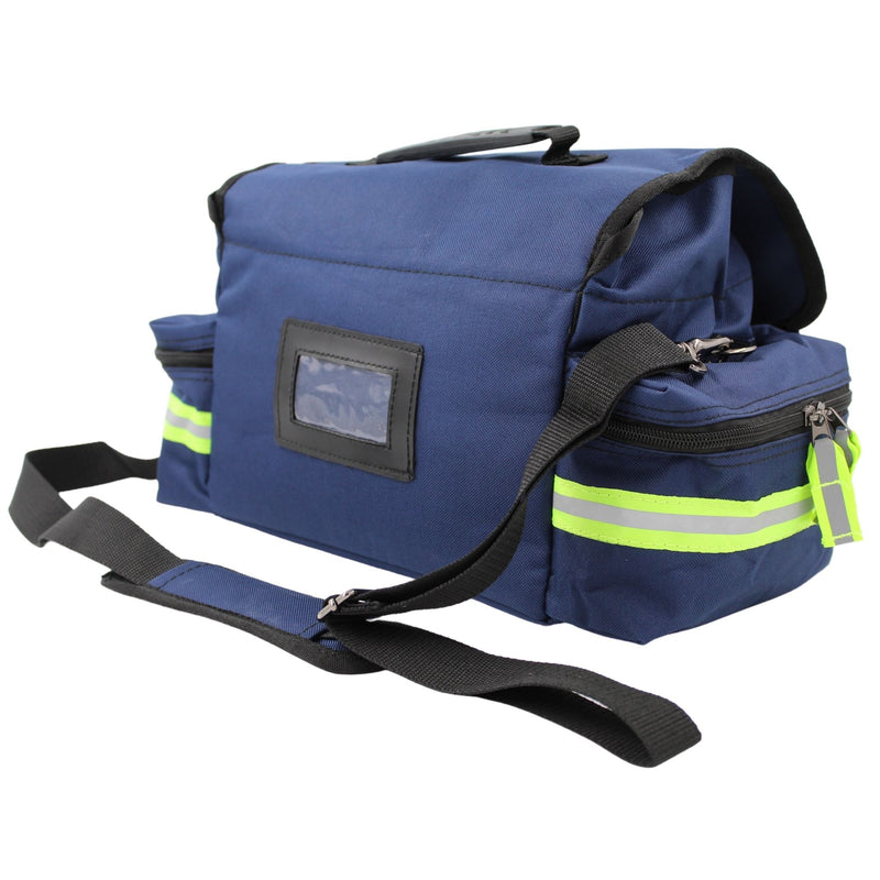 Luminary Global Trauma Bag Stocked Medium Modular Reflective EMS-EMT Medic Bug Out Bag First Aid Kit for Home Professionals First Responders Preppers Outdoorsman