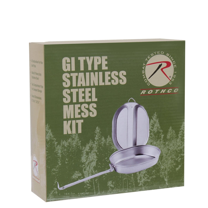 Rothco GI Type Stainless Steel Mess Kit