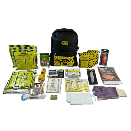 Deluxe Emergency Backpack Kit (3 Person Kit) - MayDay Industries