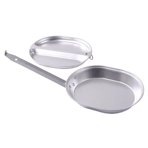 Rothco GI Style Aluminum Mess Kit – Lightweight 2-Piece Nesting Cookware