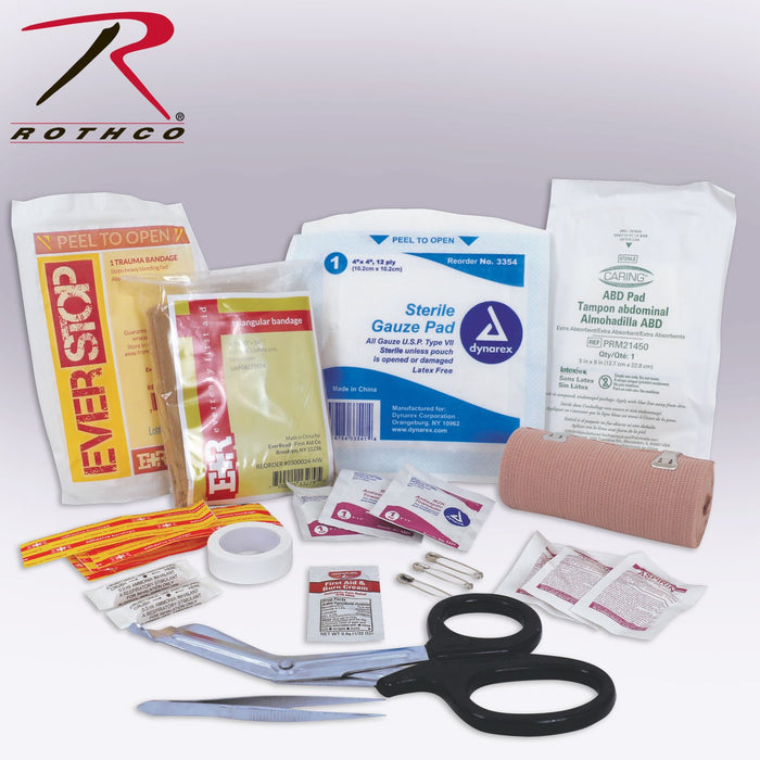 Rothco Tactical Trauma First Aid Kit Contents | Luminary Global
