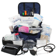 Luminary Global Trauma Bag Stocked Medium Modular Reflective EMS-EMT Medic Bug Out Bag First Aid Kit for Home Professionals First Responders Preppers Outdoorsman