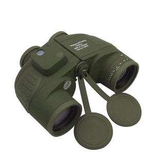 Rothco 7x50mm Military Binoculars | Waterproof with Compass & Rangefinder