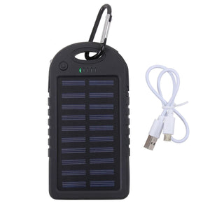 Rothco Waterproof Solar Power Bank – High-Capacity Adventure Charger