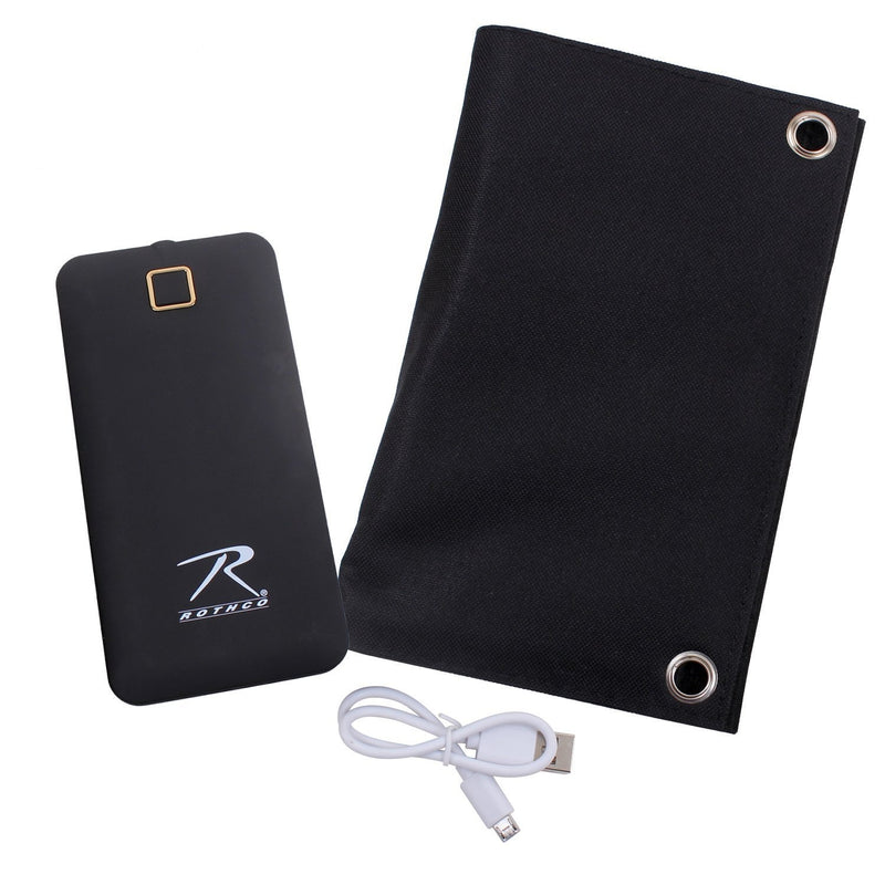 Rothco MOLLE Solar Panel with Power Bank