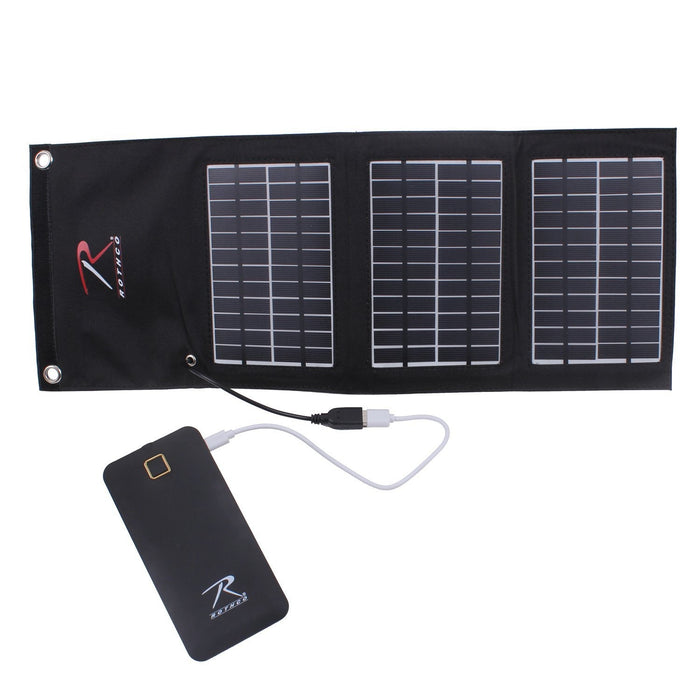 Rothco MOLLE Solar Panel with Power Bank