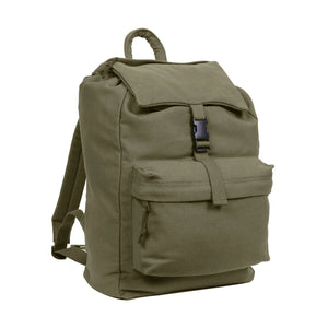 Rothco Canvas Daypack | Durable 34L Backpack for Daily Use & Hiking