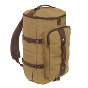 Rothco Convertible Canvas Duffle / Backpack (19-Inch, 30L)
