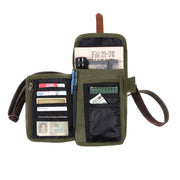 Rothco Canvas Travel Portfolio Bag with Leather Accents