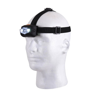 Rothco 5 Bulb LED Headlamp – Multi-Function 3-Stage Tactical Light