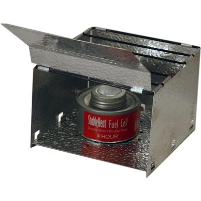 Fold Flat Aluminum Stove with StableHeat Fuel Cells - Emergency Zone