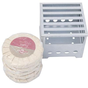 Box Stove Kit with 5 Fire Discs – Adjustable Outdoor Cooker