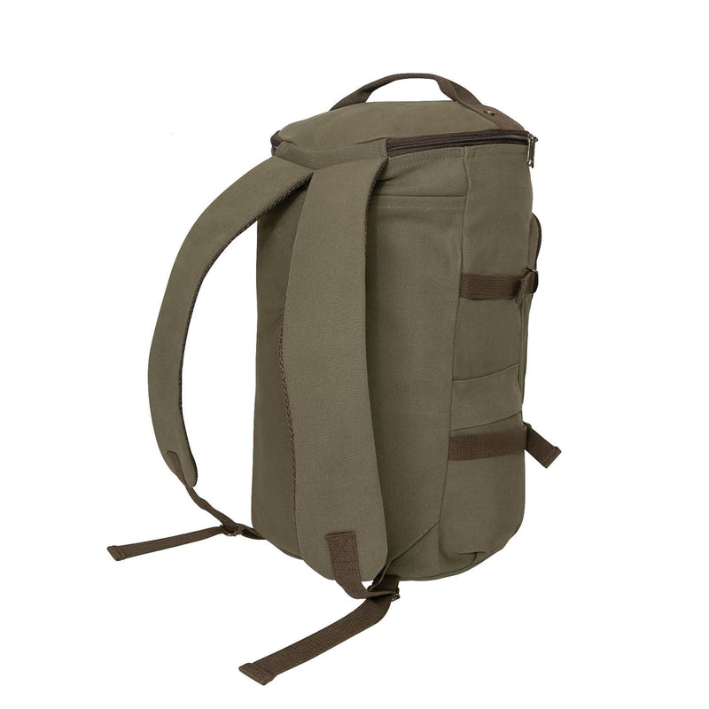 Rothco Convertible Canvas Duffle / Backpack (19-Inch, 30L)