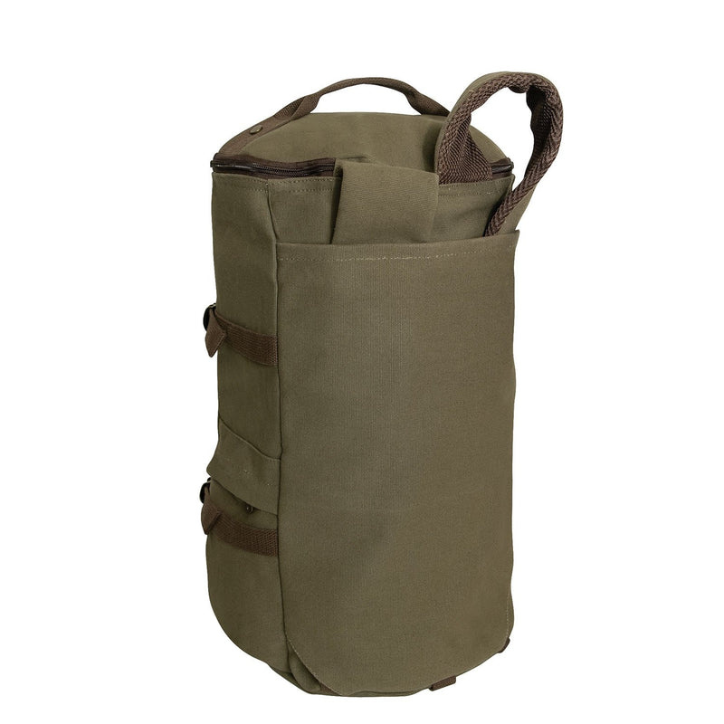 Rothco Convertible Canvas Duffle / Backpack (19-Inch, 30L)