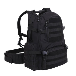Rothco Multi-Chamber MOLLE Assault Pack – 7-Compartment Mission Bag
