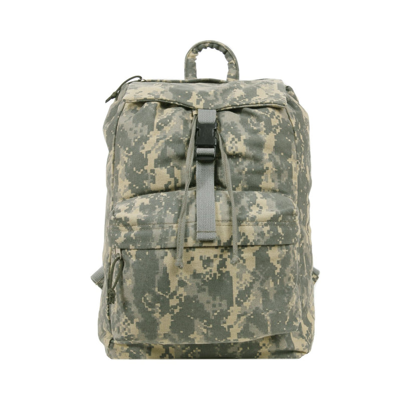 Rothco Canvas Daypack | Durable 34L Backpack for Daily Use & Hiking