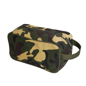 Rothco Canvas Travel Dopp Kit – Heavyweight Toiletry Bag