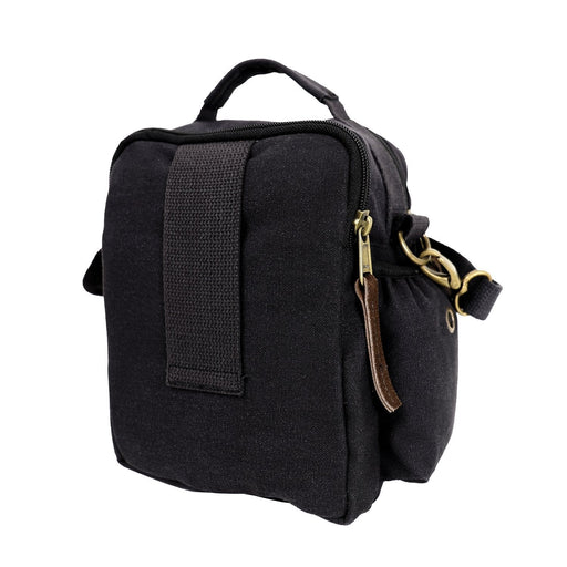 Rothco Vintage Canvas & Leather Travel Shoulder Bag – Compact Crossbody