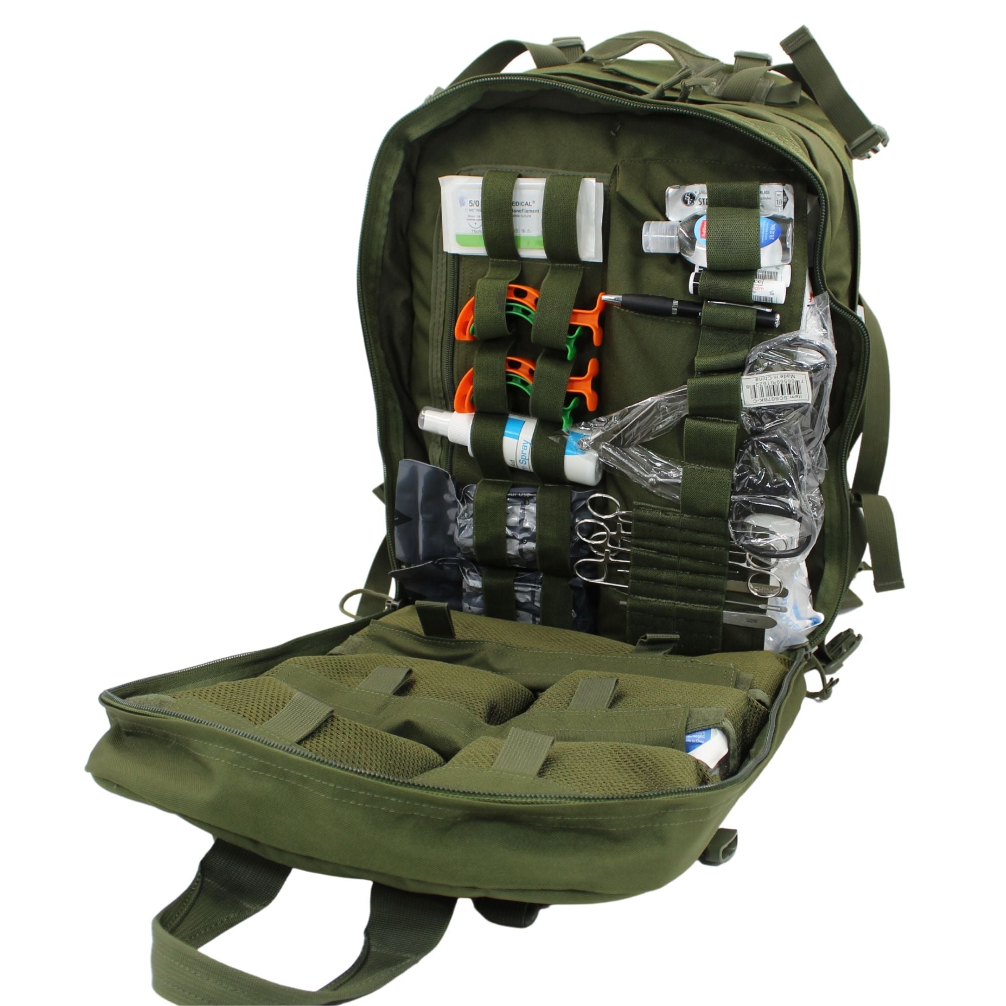 Elite First Aid STOMP Medical Kit – Fully Stocked Professional Trauma ...
