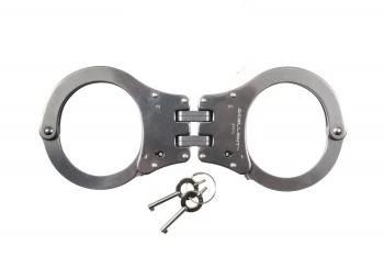 Rothco NIJ Approved Stainless Steel Hinged Handcuffs | Luminary Global