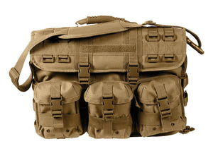 Rothco MOLLE Tactical Laptop Briefcase – Expandable Modular Messenger