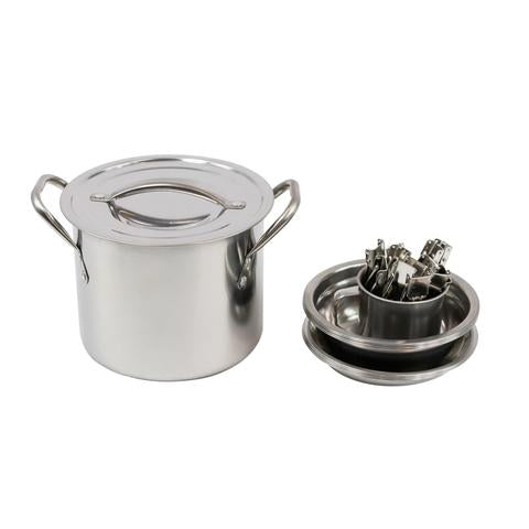 4 Person Stainless Steel Cooking Set
