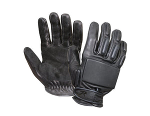 Rothco Full-Finger Rappelling Gloves – Padded Cowhide Leather
