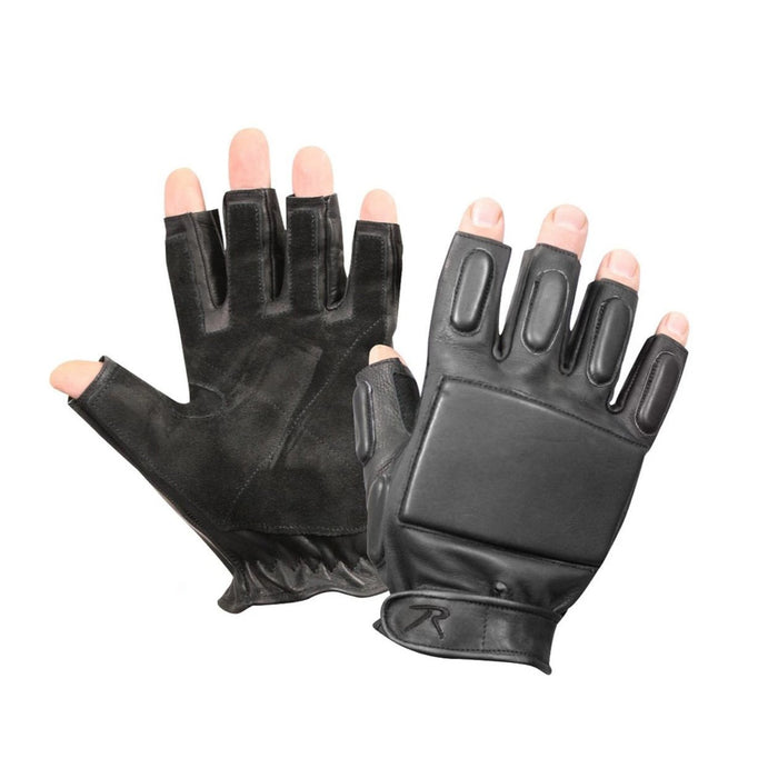 Rothco Tactical Fingerless Rappelling Gloves | Luminary Global