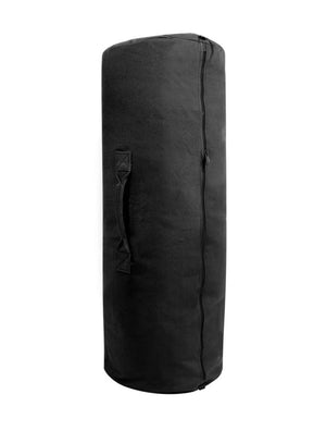 Rothco Canvas Duffle Bag with Side Zipper – Easy Access Military Cargo Bag