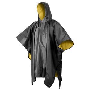 Rothco Reversible PVC Poncho – High-Vis Waterproof Rain Gear