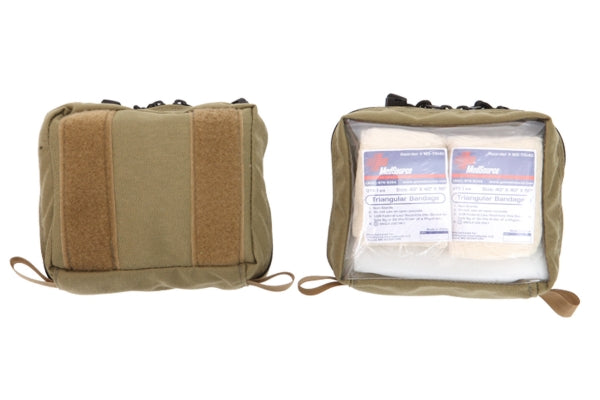 Inside MOLLE Pouch Clear Front - R&B Fabrications