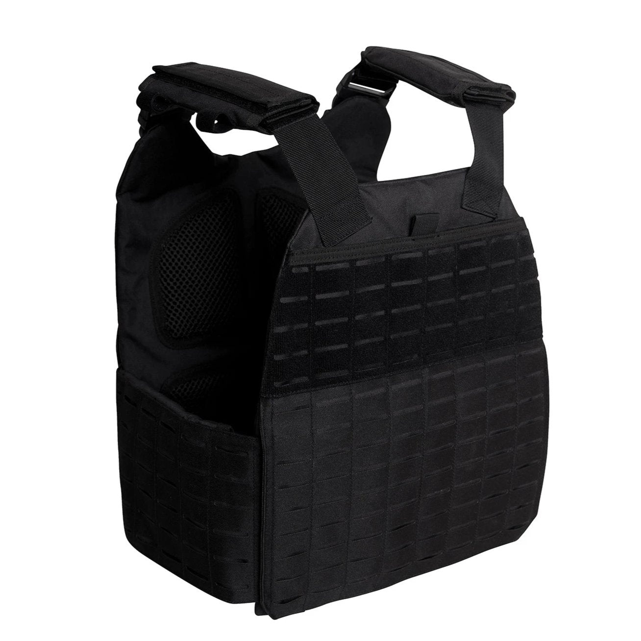 Rothco Laser Cut MOLLE Plate Carrier Vest – Lightweight Tactical