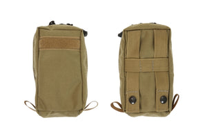 R&B Side MOLLE Pouch – 6x3.5 Zippered Utility Pocket for Medic Packs