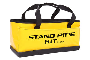 R&B Stand Pipe Kit Bag – Vinyl High-Rise Tool Carrier with Hard Bottom
