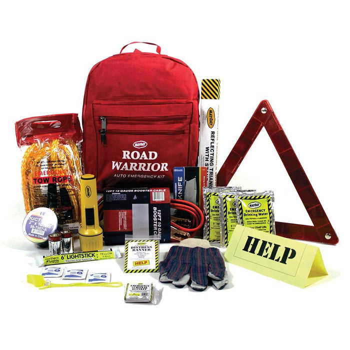 Mayday Basic Road Warrior Emergency Roadside Vehicle Safety Kit