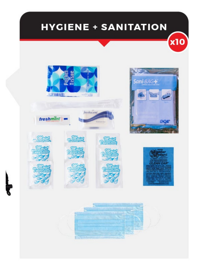 Guardian Office Classroom Lockdown Survival Kit for 10 People