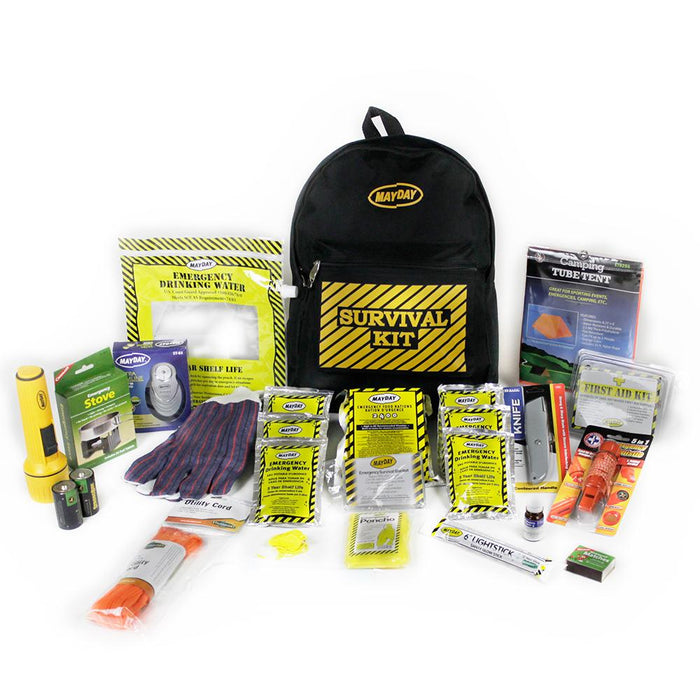 Mayday Deluxe Emergency Backpack Kit 1 Person