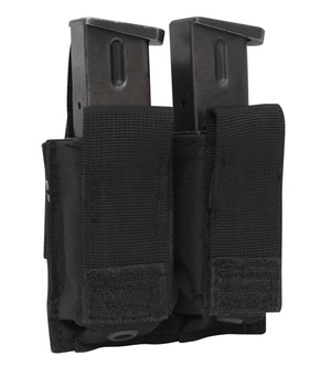 Rothco MOLLE Double Pistol Mag Pouch – Universal Secure Carrier
