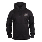 Rothco Thin Blue Line Concealed Carry Hoodie Black Luminary Global