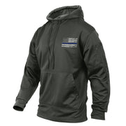 Rothco Thin Blue Line Concealed Carry Hoodie Black Luminary Global