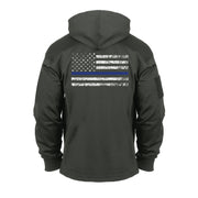 Rothco Thin Blue Line Concealed Carry Hoodie Black Luminary Global