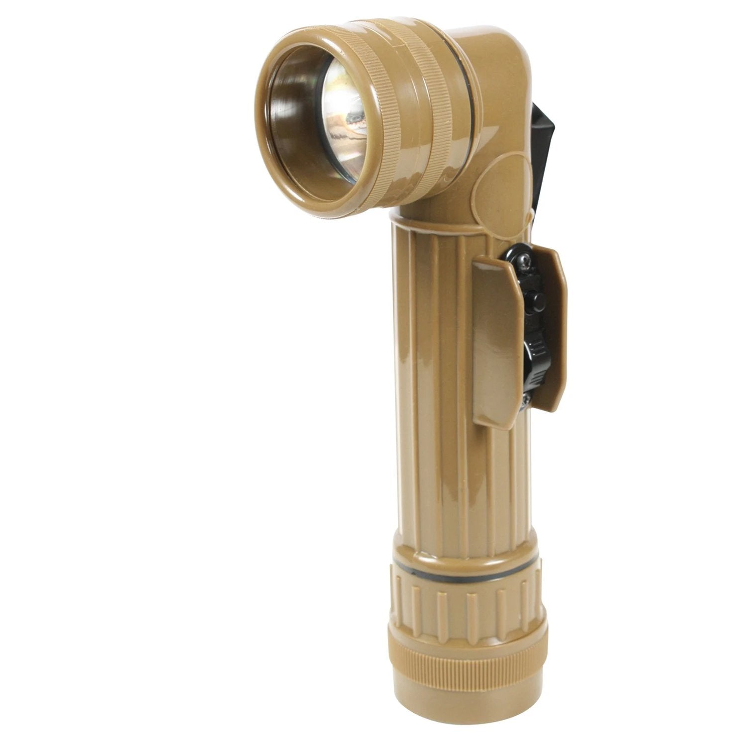 Rothco G.I. Type D-Cell Anglehead Flashlight – 4 Lens Filter Kit