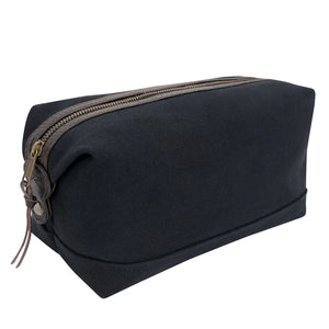 Rothco Canvas & Leather Travel Kit – Vintage Heavyweight Dopp Bag