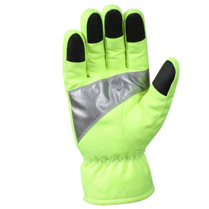 Rothco Safety Green Gloves – Hi-Vis Reflective Winter Duty Gloves