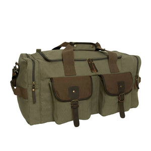 Rothco Long Journey Canvas Travel Bag | 24-Inch Duffle Bag